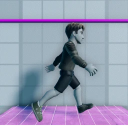Walking Character Animation icon