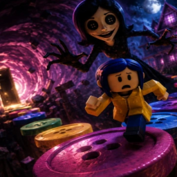 🧵[OFFICIAL] Coraline The Obby 🧵UPDATE!!🧵