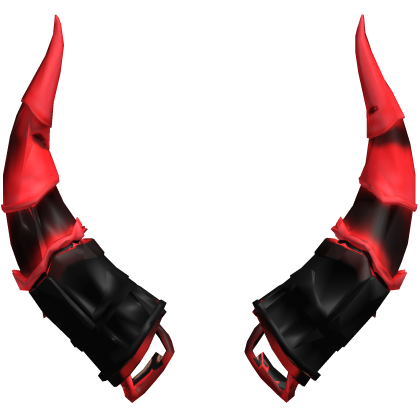 Red Cyber Demon Horns Roblox item