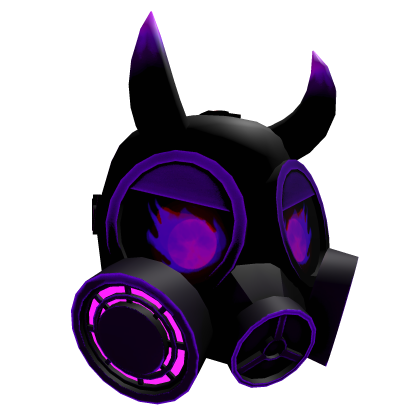 Purple Flame Gas Mask of Insanity