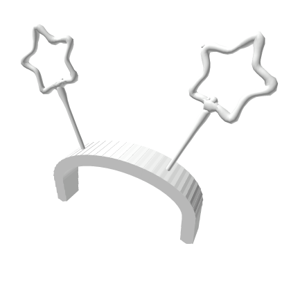 white diwali sparkler headband (addon)