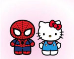 HELLOKITTY & SPIDERMAN Sqaud