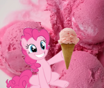 Pinkie pie loves ice cream