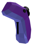 Purple Shiny Nessie Head (FISCH)