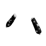 Goth Star Black Arm Warmers