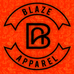 Blaze Apparel.