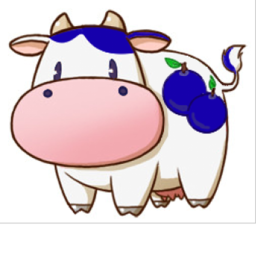 Blue berry cows