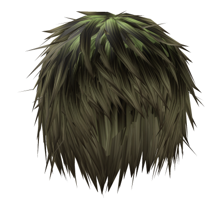 green acid monster emo hair Roblox item