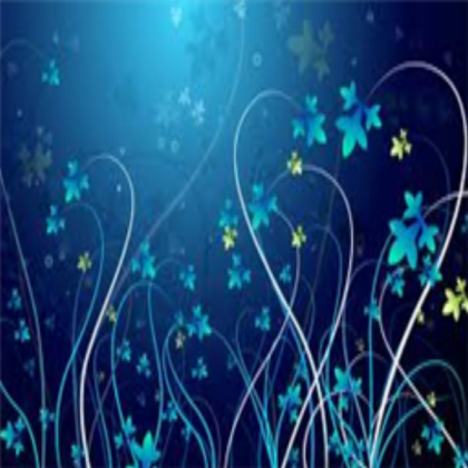 Blue Flowers Roblox decal