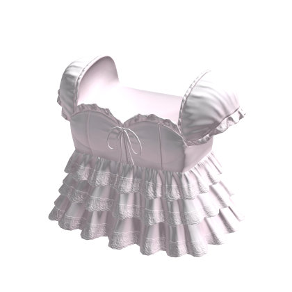 3.0 Pink Cute Ruffled Doll Dress Angel Babydoll thumbnail