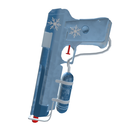 Frost Ice Winter Snowflake Water Pistol Gun 🔫 Roblox item
