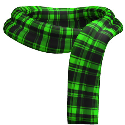 Green Halloween Scarf