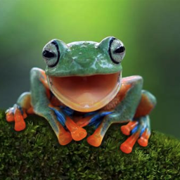very cool frog hangout
