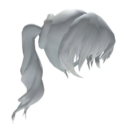 Anime Snow Messy Ponytail Hair RWBY Schnee Roblox item