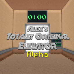 Alex's Totally Original Elevator!