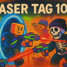 laser tag 100! [Halloween🎃👻]