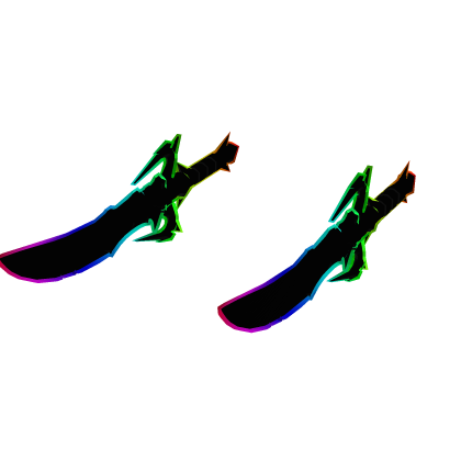 Dual Rainbow Demon Hunter Sword thumbnail
