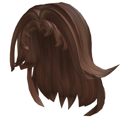 Brown  Curly Bangs  Hair Roblox item