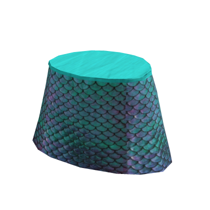 Cute summer mermaid blue skirt thumbnail