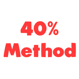 40%