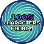 100% Characters Found!