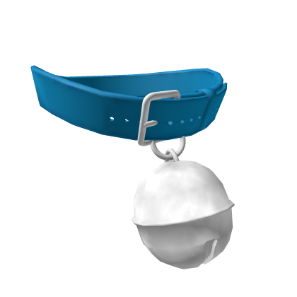 Cyan Blue Bell Collar