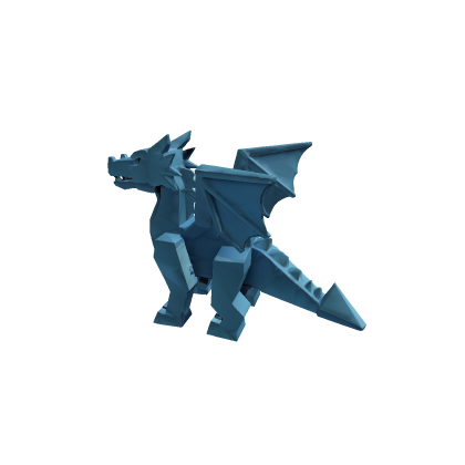 Dragon mount blue