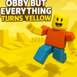Obby But Everything Turns Yellow
