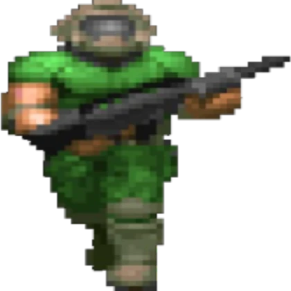 random doom guy