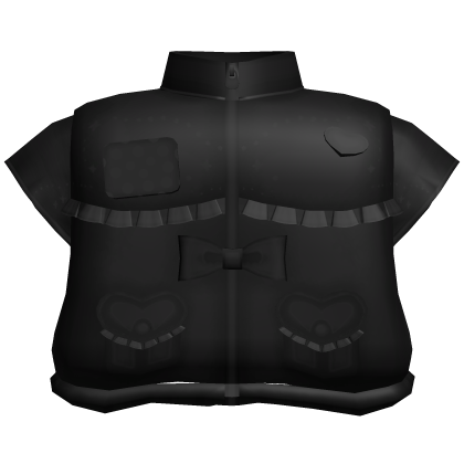 ♡ kawaii black collared jacket w kitty badge