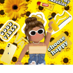 Astetic vibe girl