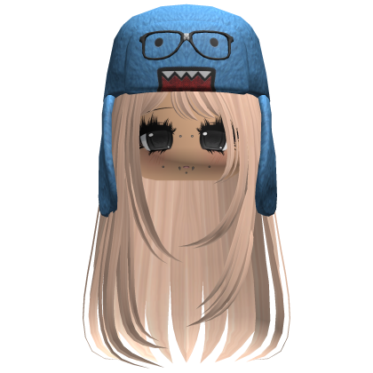 Domo Long Girl Hair Blonde V2
