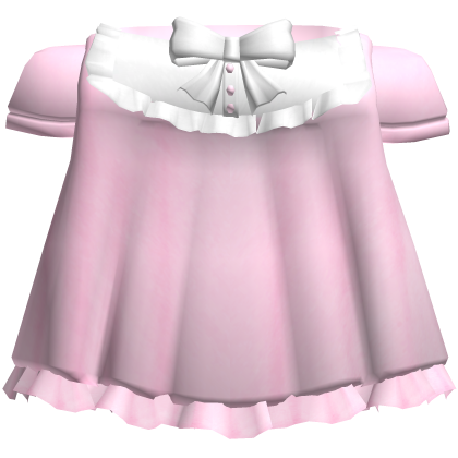cute pink back to school baby doll dress