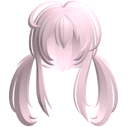 emo vampy moe messy ponytails pink