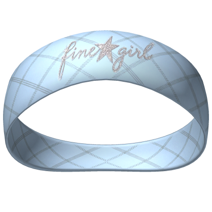 𝓓 | so 2000s blue headband Roblox item