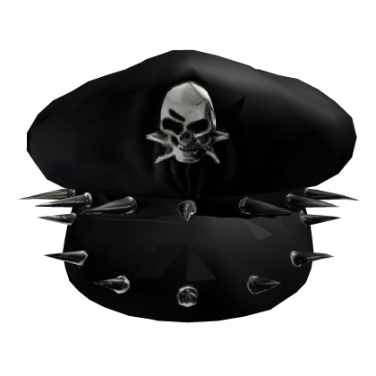 Gothic Spiked Cadet Hat