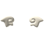 small angel wings (cream)