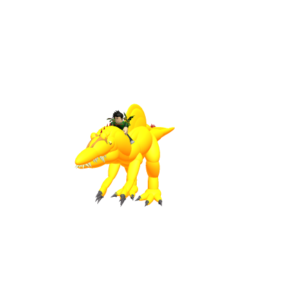 Epicdinoman Riding A Spinosaurus