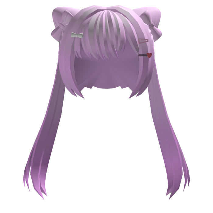 Myouraku Karen Violet Twin Tail Hair