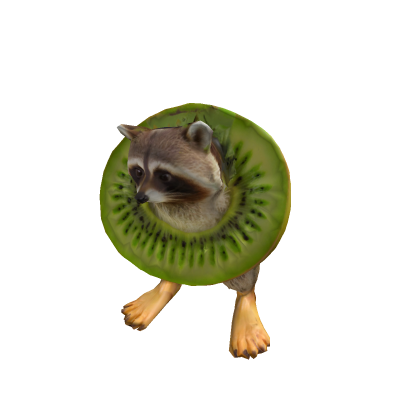 🌟 [UPDATED] Brainrot Kiwi Racoon