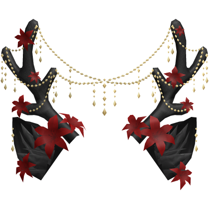 Ethereal Christmas Fairy Fawn Antlers w/ Jewels