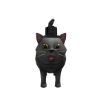 grey cat with sqyare grey top cat [my final ugc]