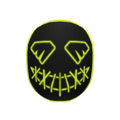 Neon Nightmares Mask - Green thumbnail