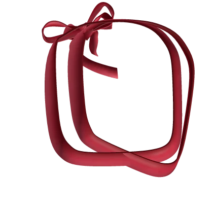 Red Head-wrapped Ribbon | Roblox Item - Rolimon's