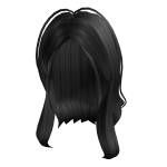 Aesthetic Long Hair in Black