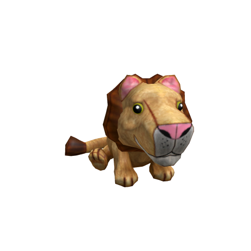 Hungry Lion Friend