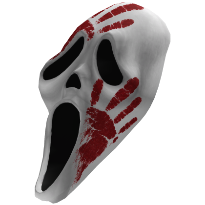 Screaming Ghostface Mask Paint (LeftSide)