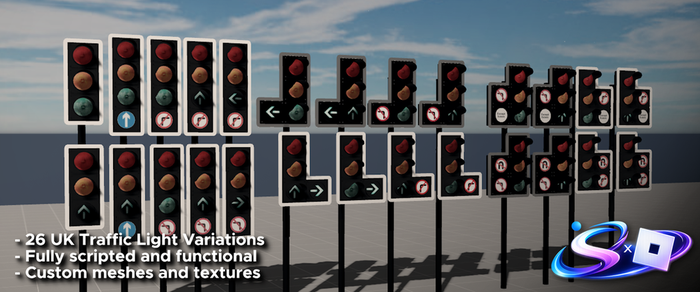 UK Traffic Light Pack preview 1