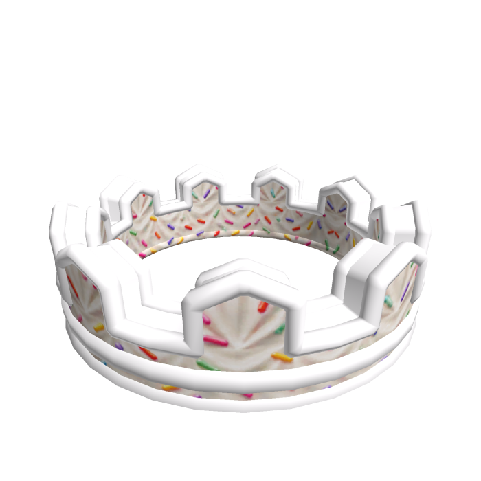 Crown-fetti Cake Cute Aura Add-on