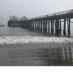 malibu pier.